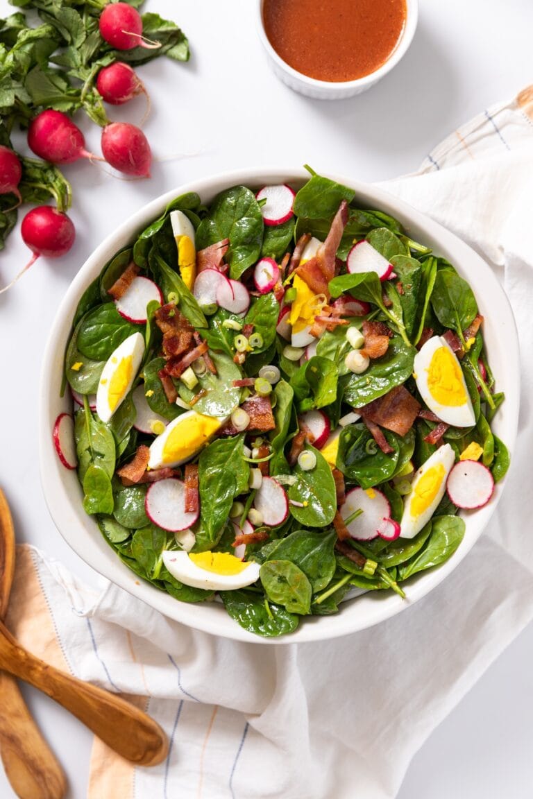 Spring Spinach Spring Spinach Salad - Wyse Guide