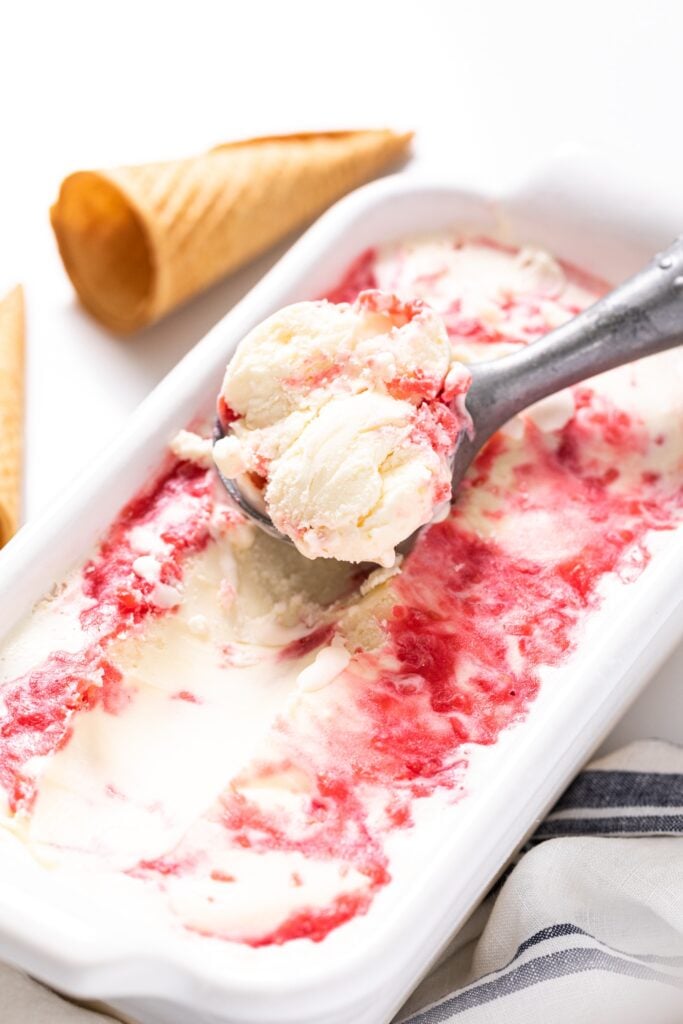 Raspberry Cheesecake Ice Cream - Wyse Guide