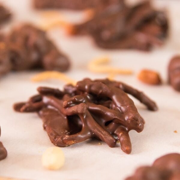 Chow mein candy for the holidays.