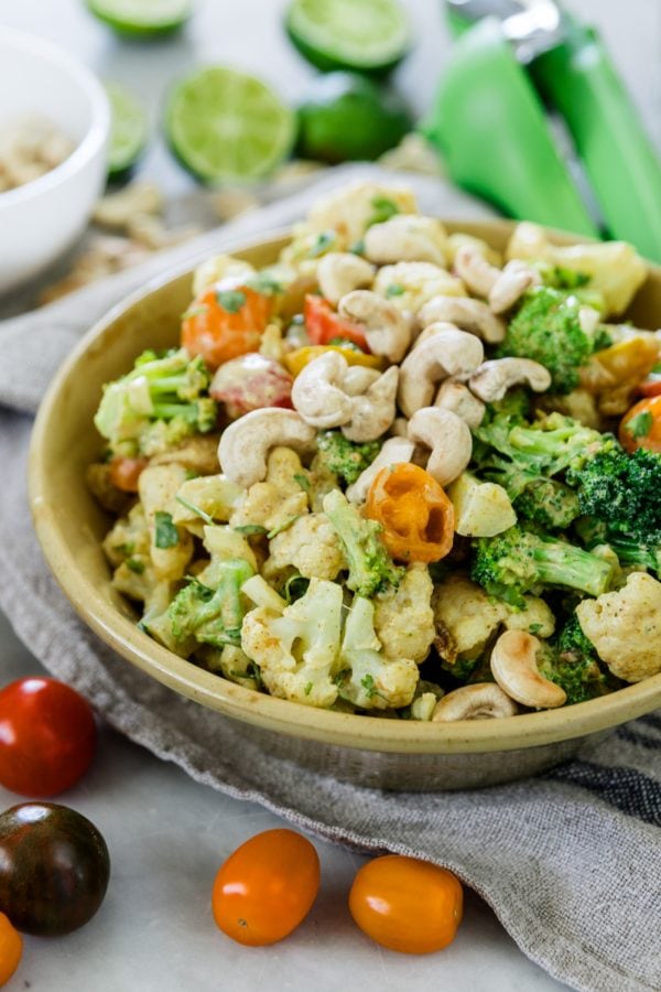 Curry, Broccoli & Cauliflower Salad Wyse Guide