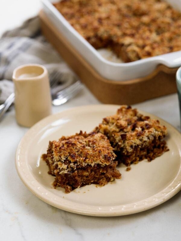 Oatmeal Cake + Caramelized Frosting | Wyse Guide