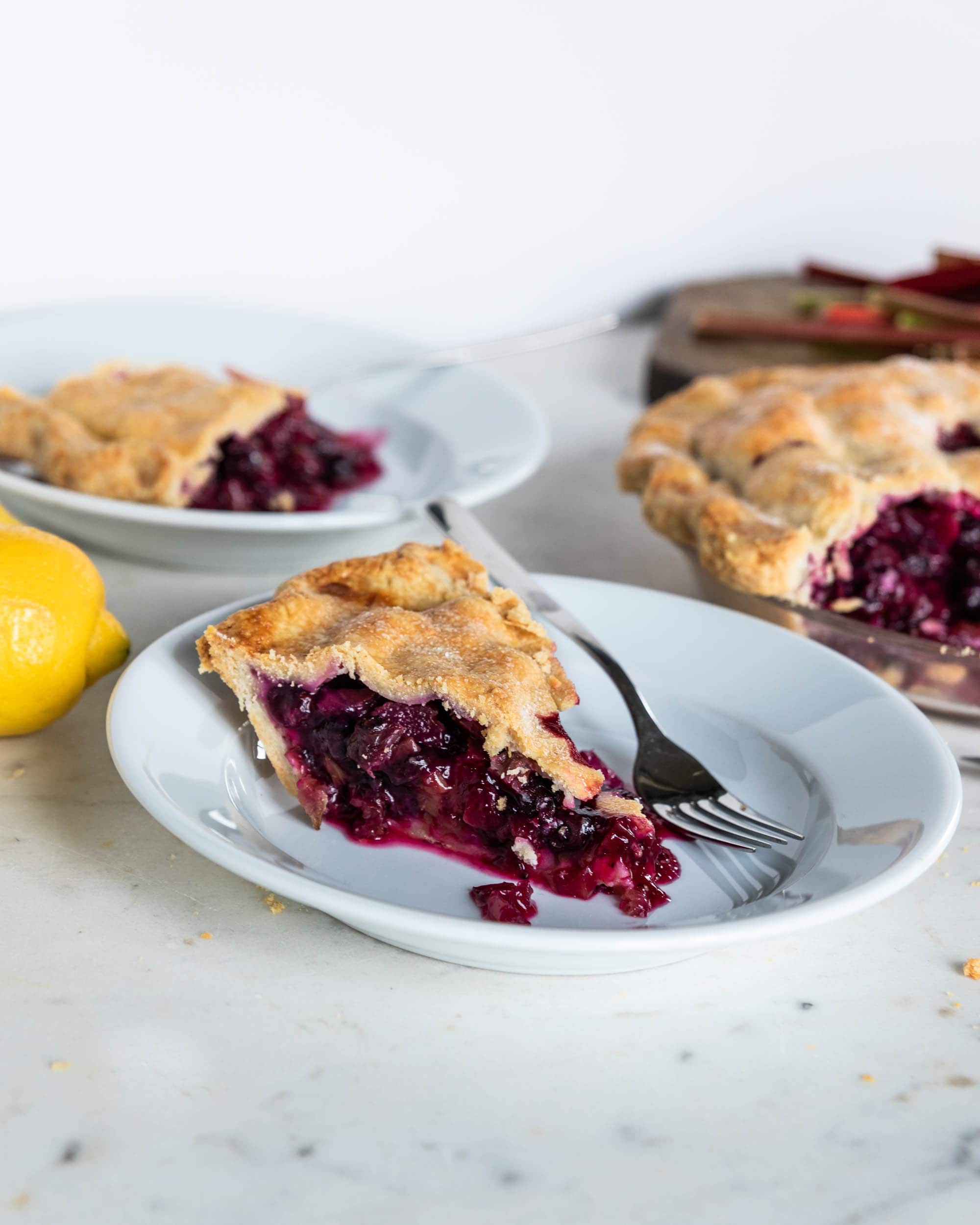 Rhubarb & Blueberry Pie Wyse Guide