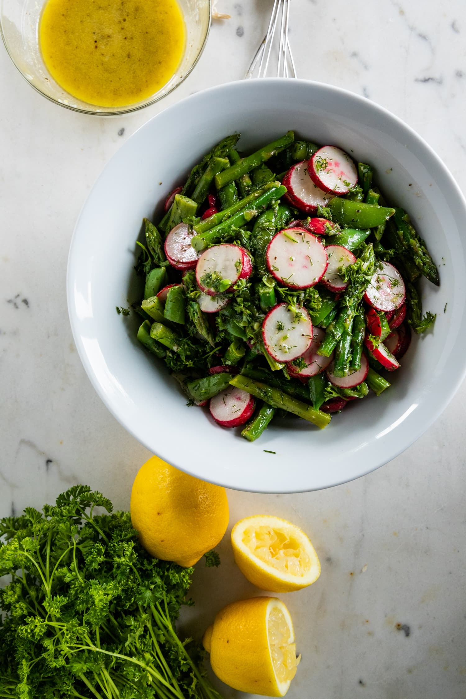 Best Snap Pea Salad Recipe - How to Make Garlicky Spring Salad