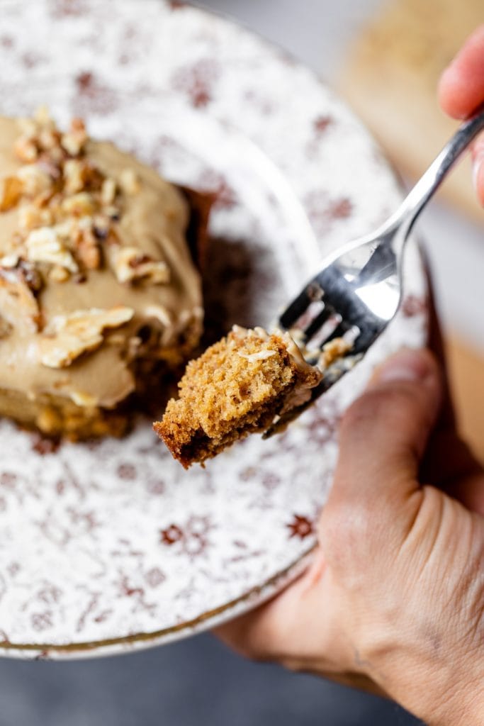 Applesauce Cake with Caramel Frosting Wyse Guide