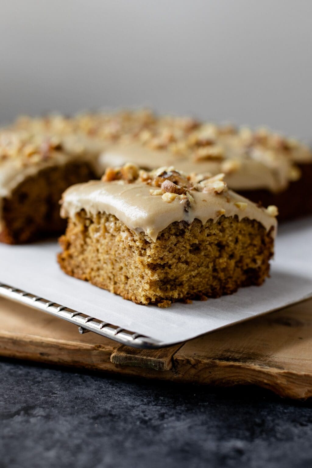 Applesauce Cake with Caramel Frosting Wyse Guide
