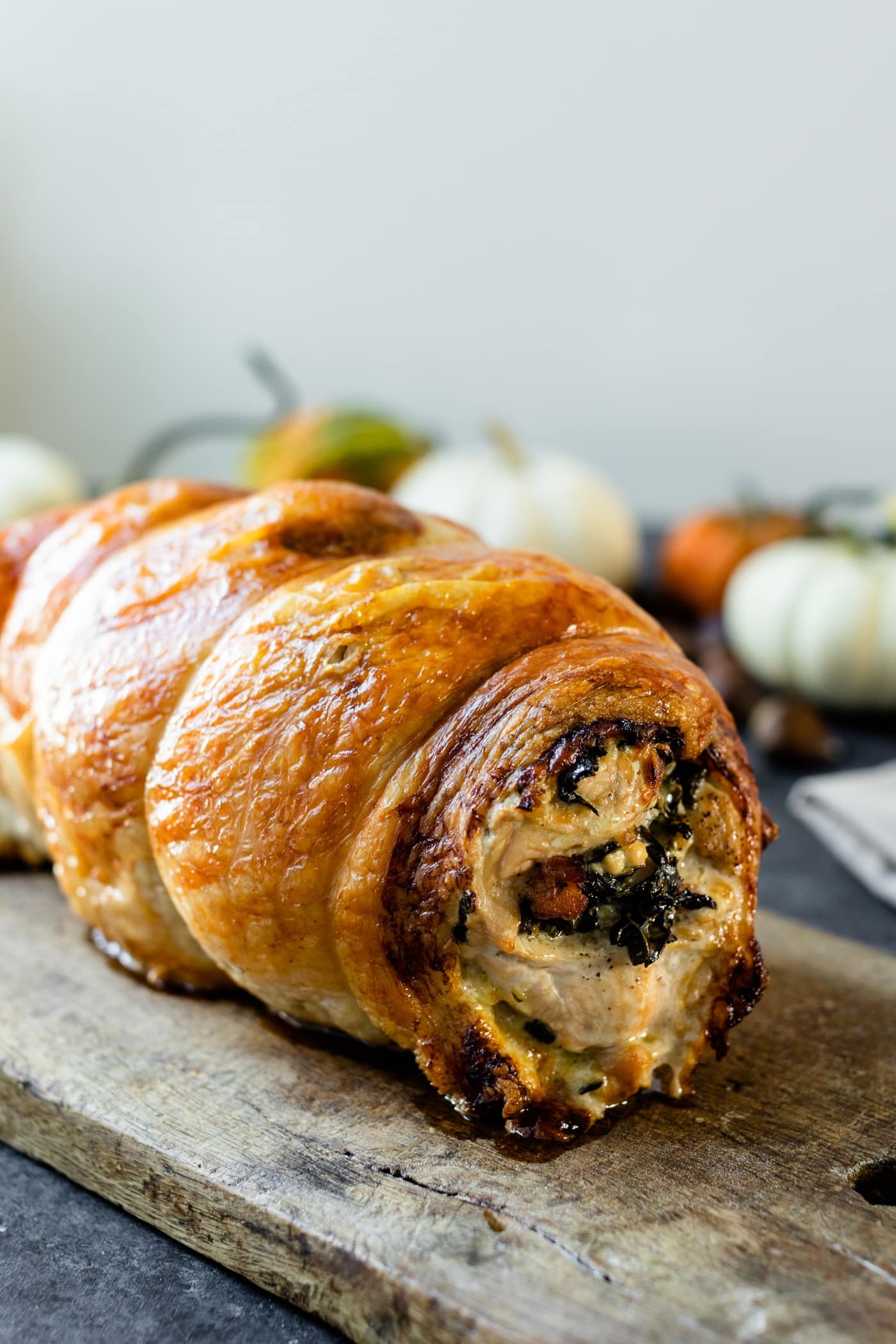 Turkey Roulade with Pancetta and Kale Stuffing Wyse Guide