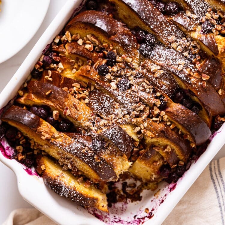 Overnight Blueberry French Toast Wyse Guide