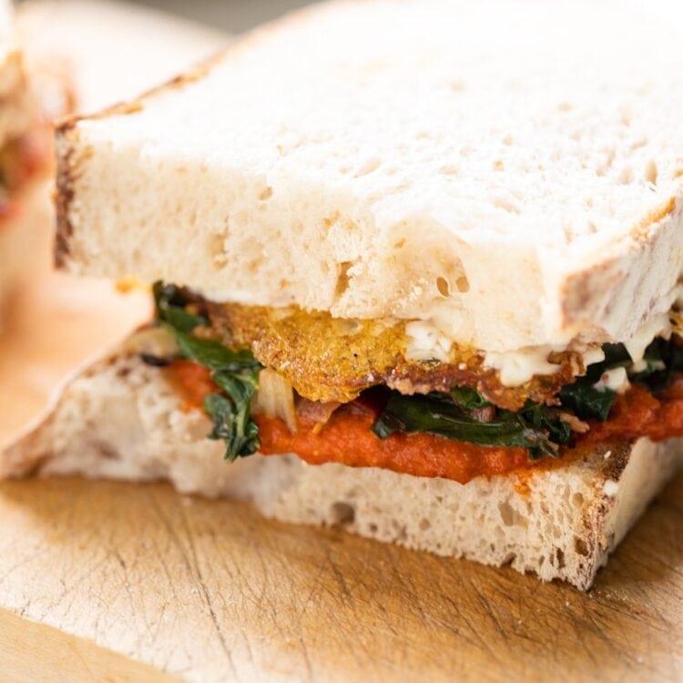 Swiss Chard & Harissa Egg Sandwich Wyse Guide