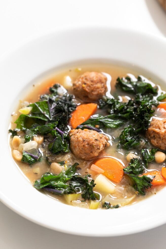 Sausage Meatball Kale Soup Wyse Guide