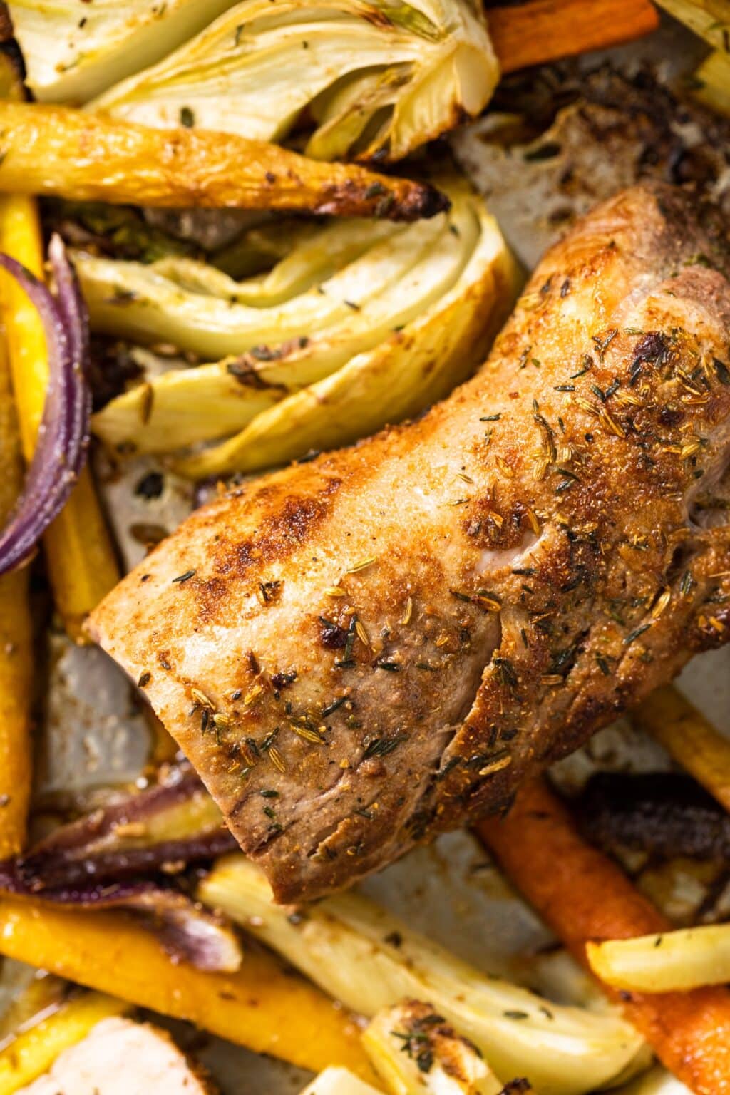 Spiced Pork Tenderloin with Roasted Vegetables Wyse Guide