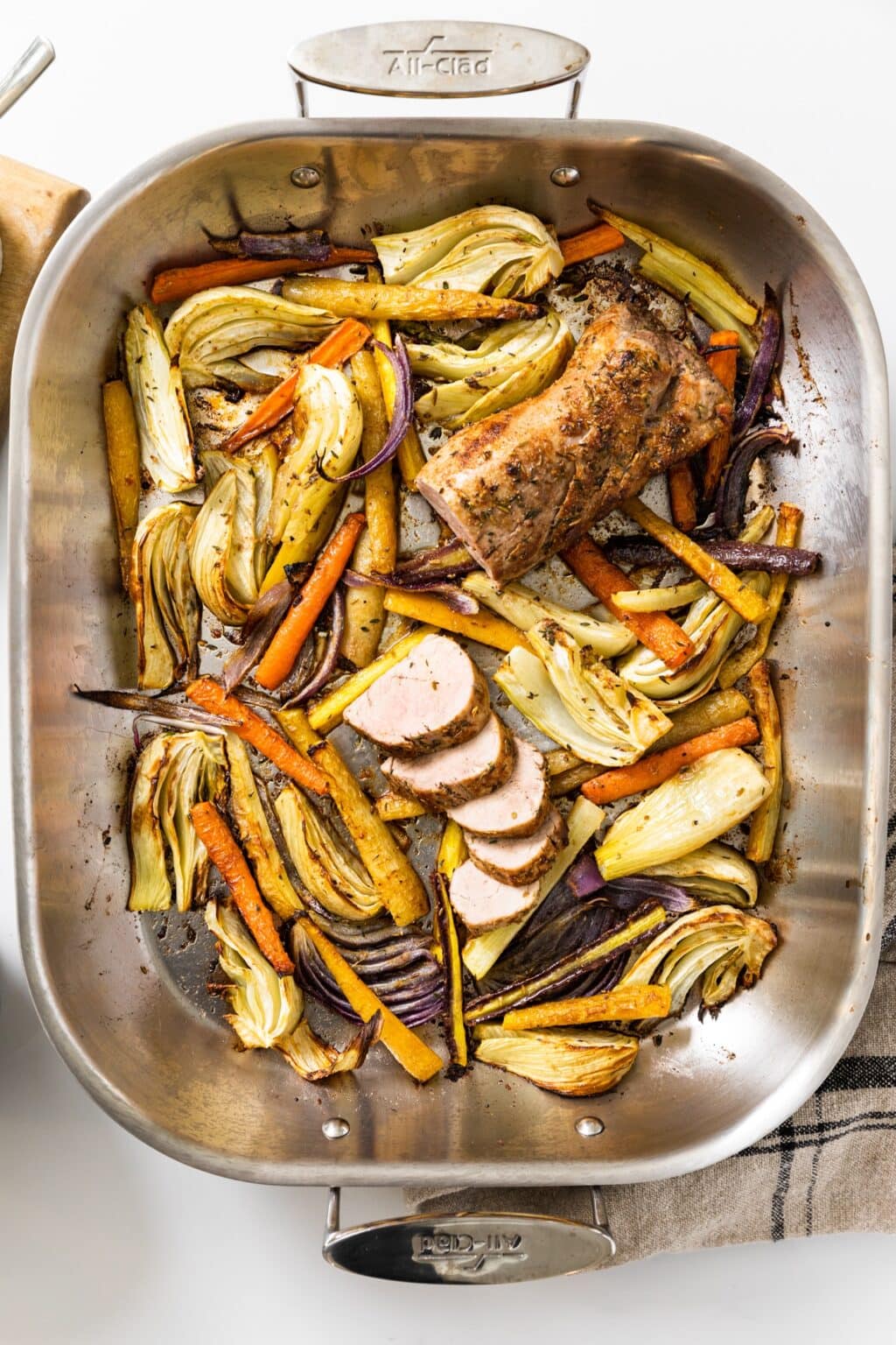 Spiced Pork Tenderloin with Roasted Vegetables Wyse Guide