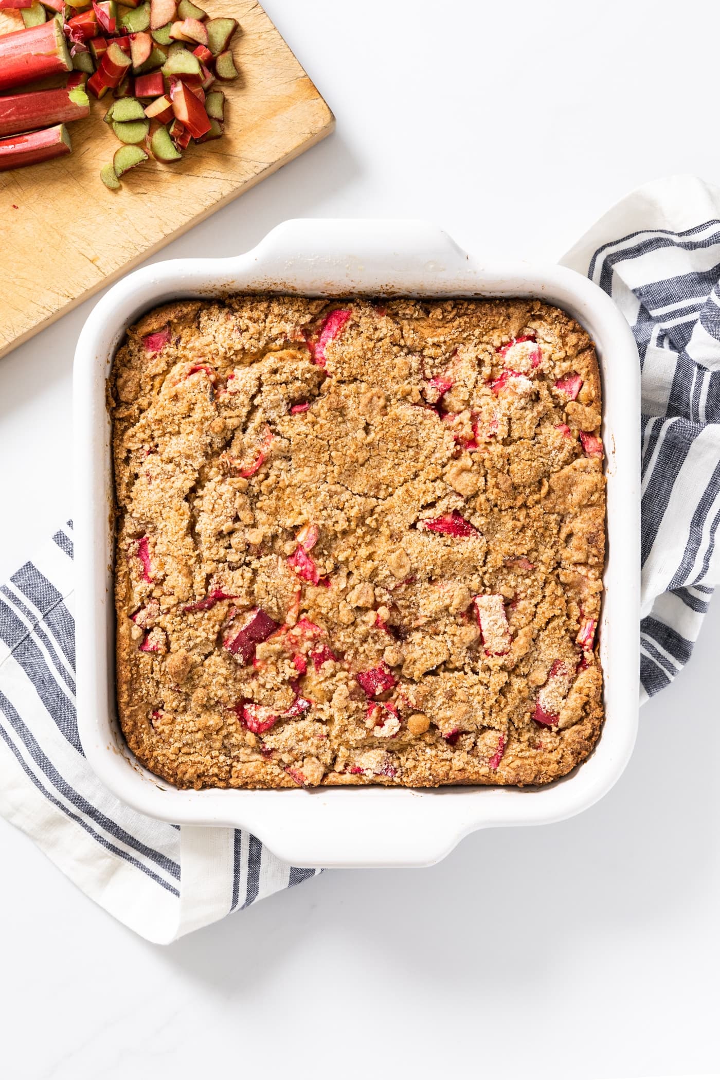 Rhubarb Coffee Cake