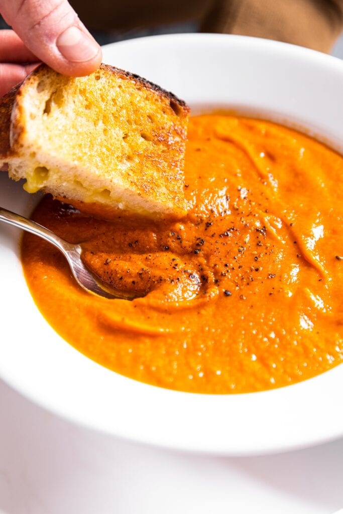 Creamy Tomato Soup (DairyFree Option) Wyse Guide