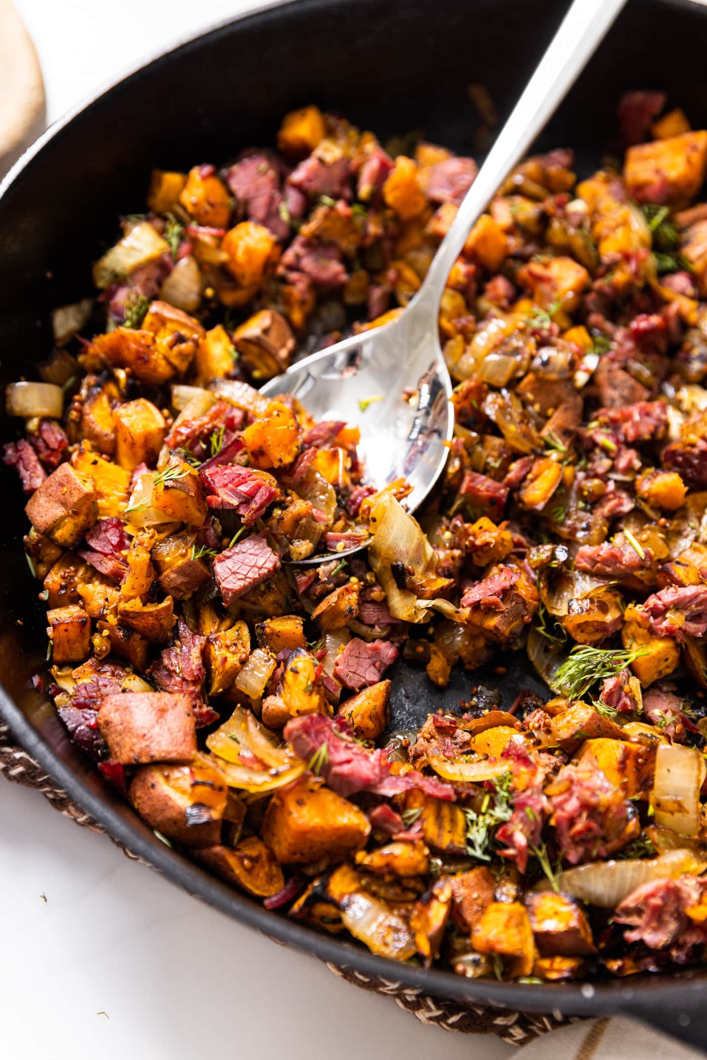 Corned Beef Sweet Potato Hash Wyse Guide