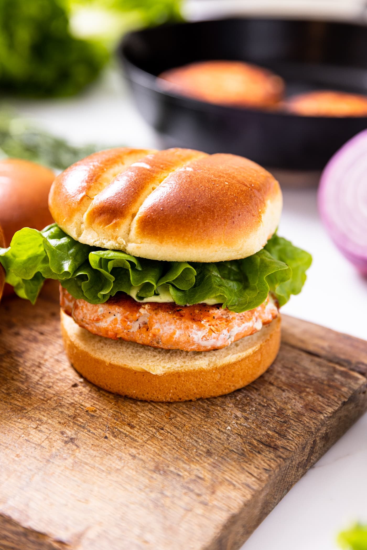Salmon Burgers with Dill Aioli Wyse Guide