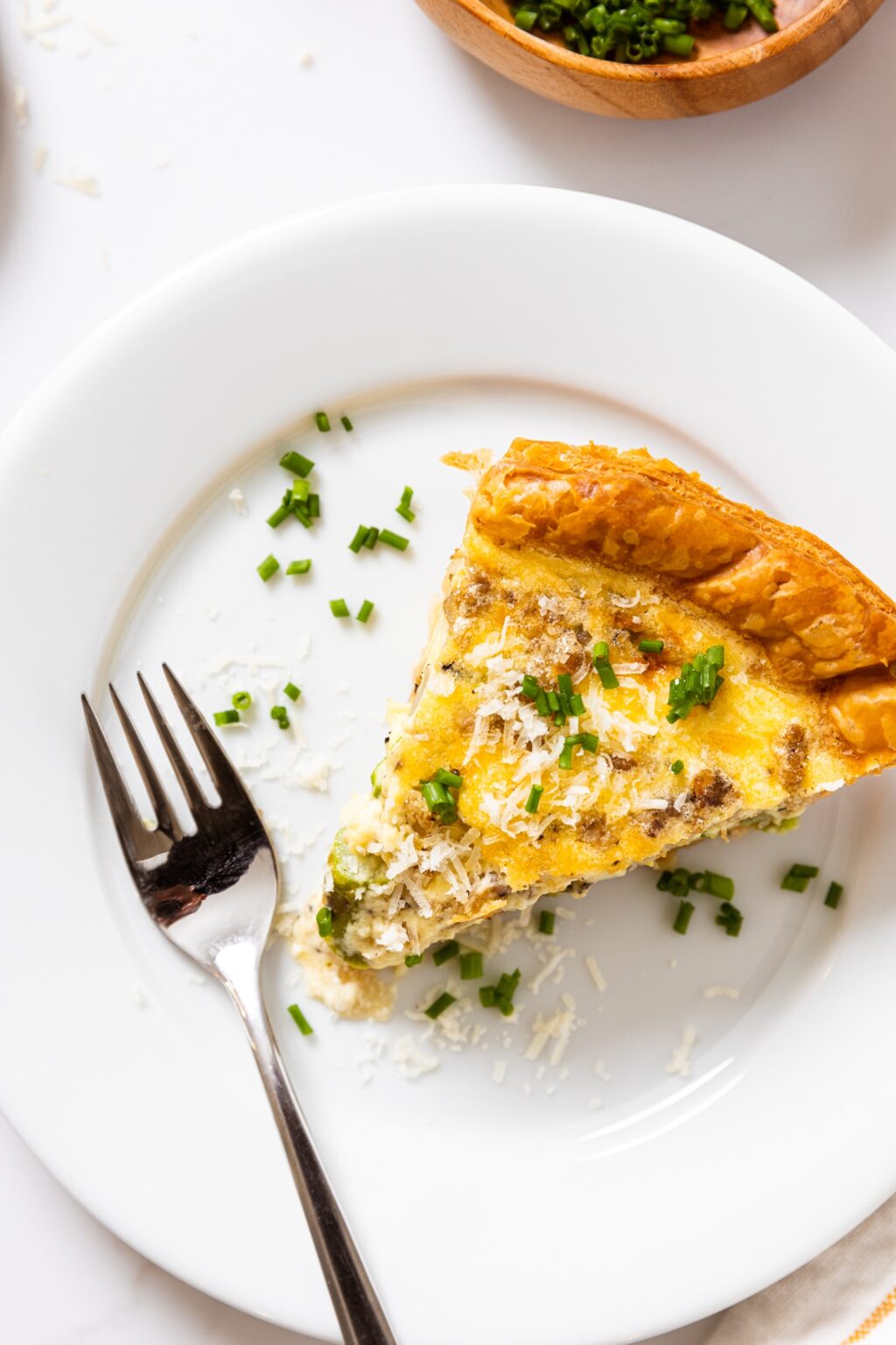 Potato & Asparagus Quiche Wyse Guide