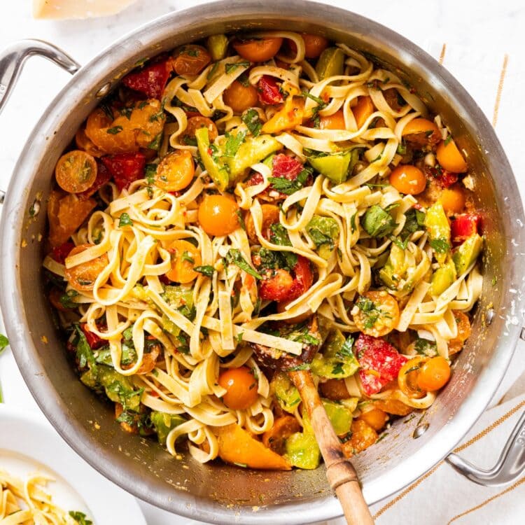 Fresh Tomato Herb Pasta - Wyse Guide