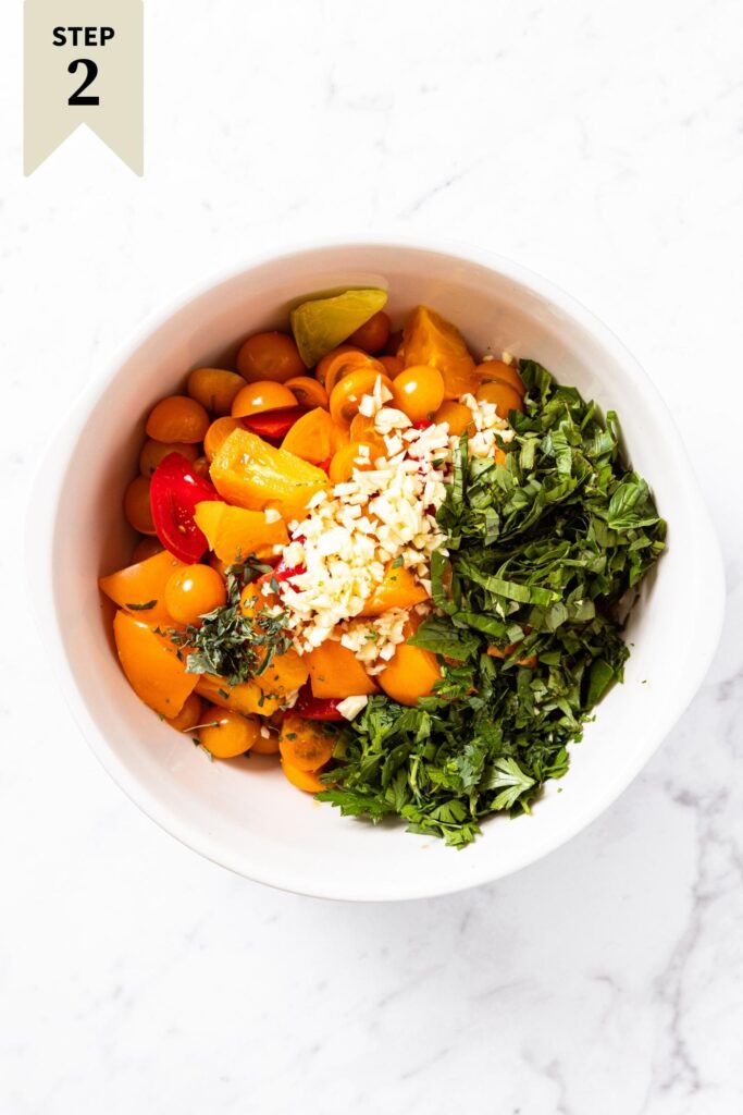 Fresh Tomato Herb Pasta - Wyse Guide