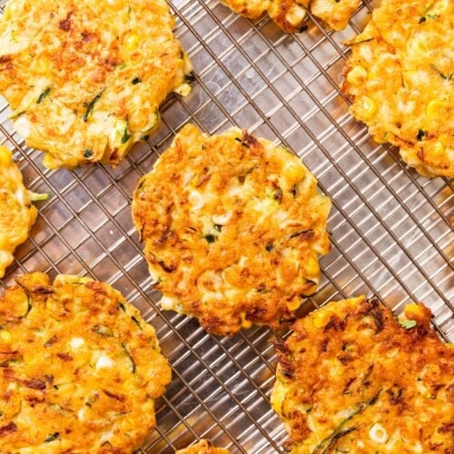Zucchini & Corn Fritters Wyse Guide