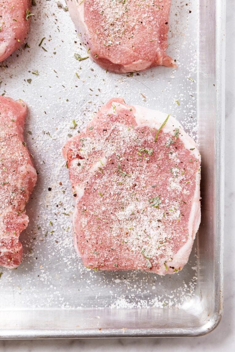 Pork Chops with Quick Applesauce Wyse Guide