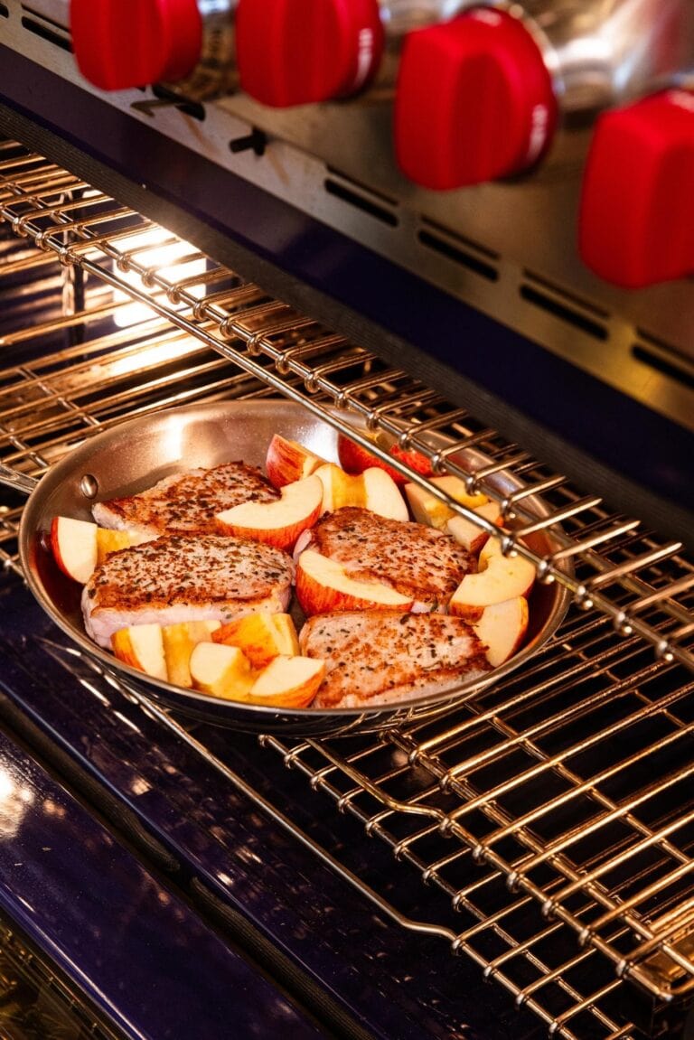 Pork Chops with Quick Applesauce Wyse Guide