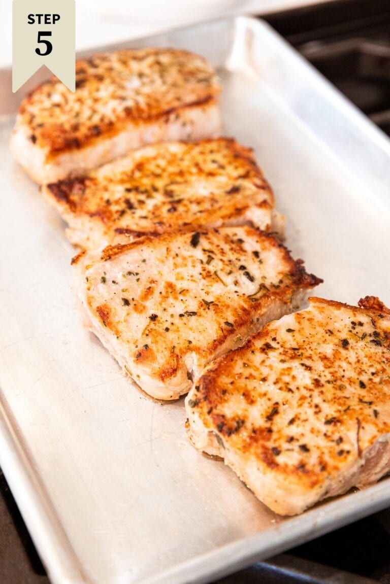 Pork Chops with Quick Applesauce Wyse Guide