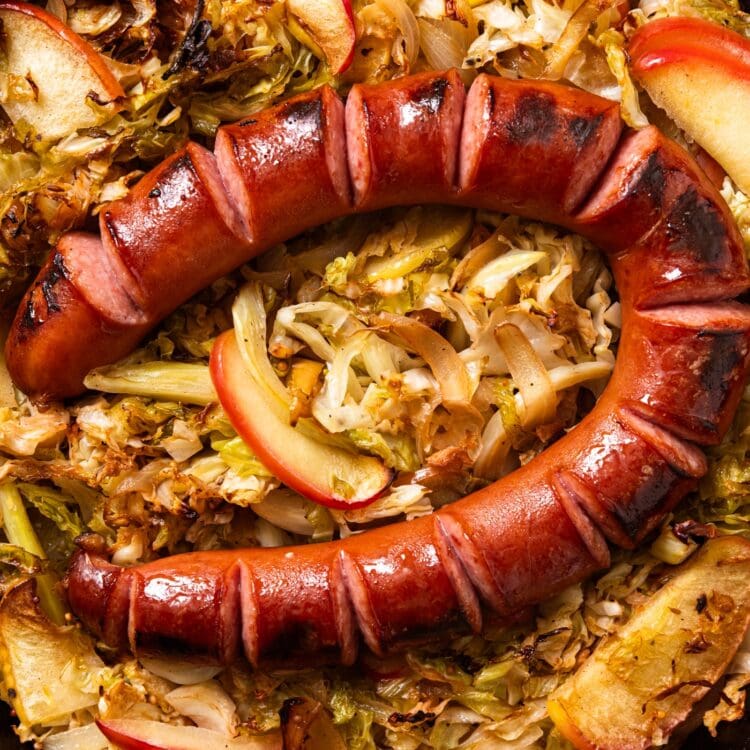 Kielbasa with Cabbage & Apple Wyse Guide