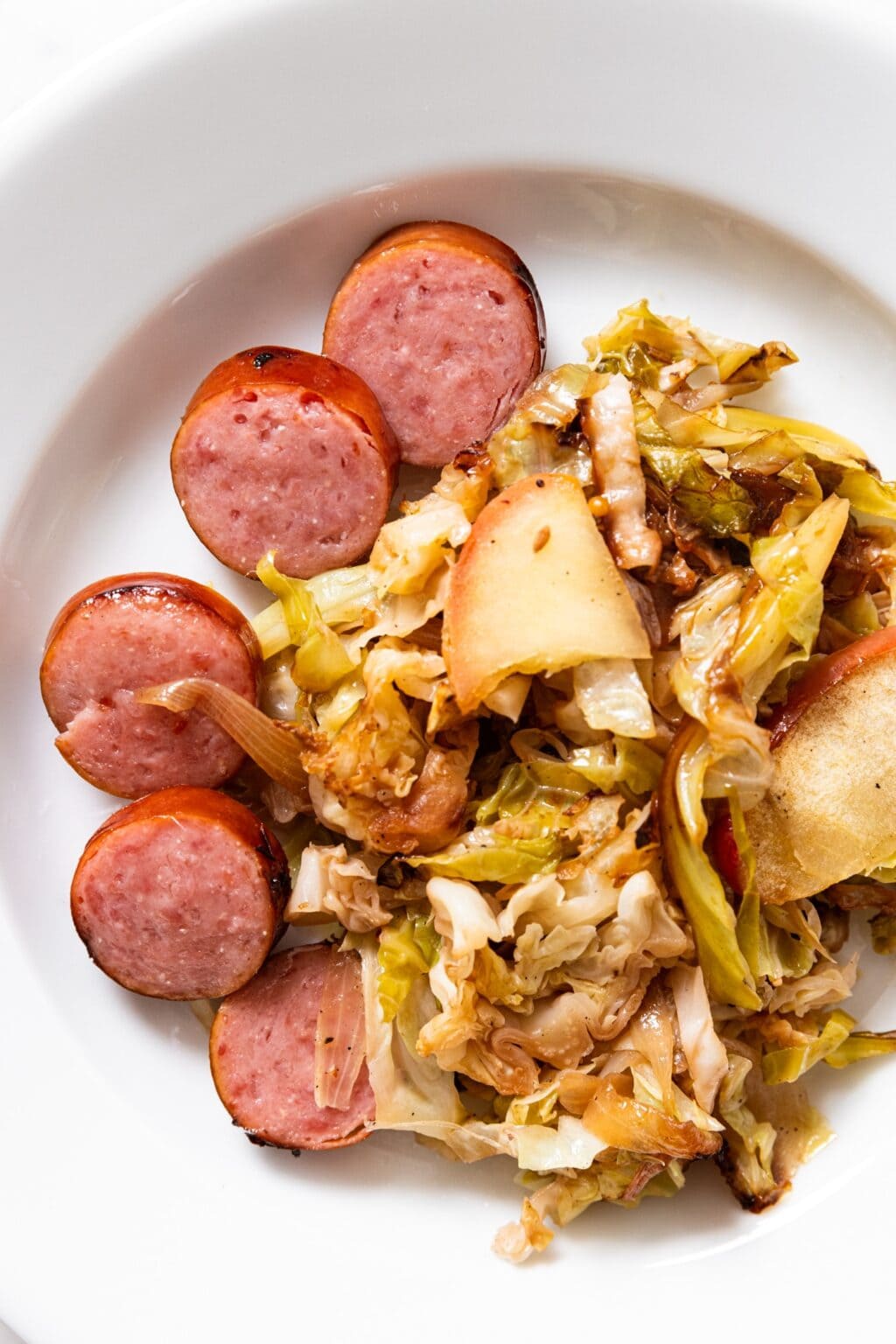Kielbasa with Cabbage & Apple Wyse Guide