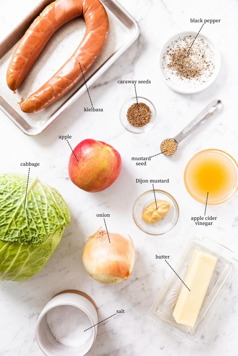 Kielbasa with Cabbage & Apple Wyse Guide
