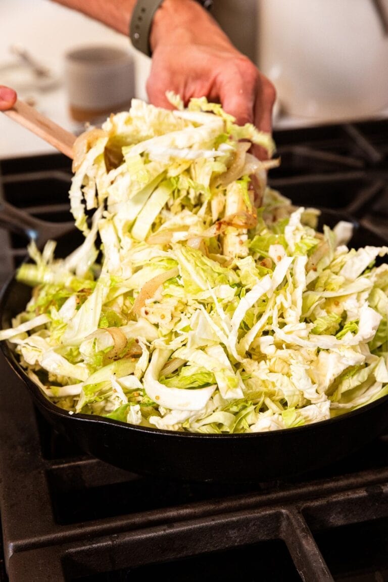 Kielbasa with Cabbage & Apple Wyse Guide