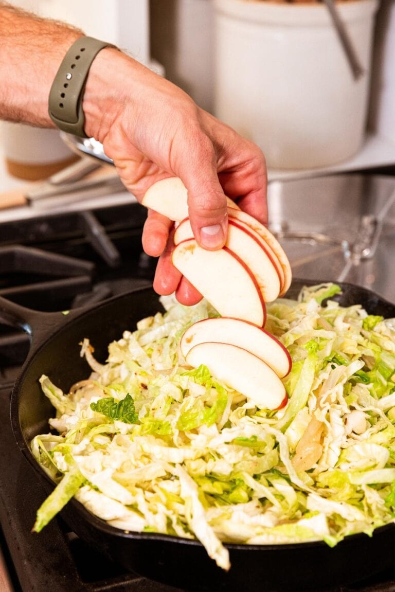 Kielbasa with Cabbage & Apple Wyse Guide