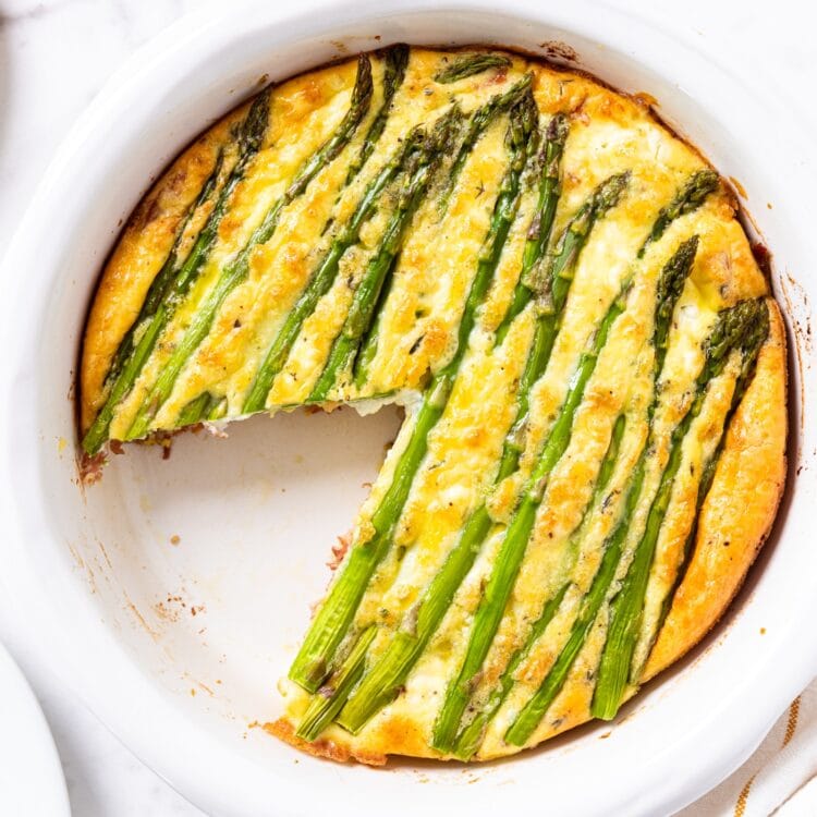 Asparagus & Roasted Potato Frittata Wyse Guide