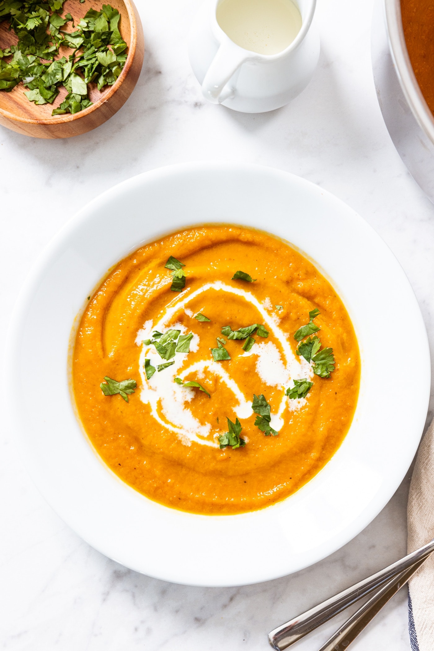 Roasted Carrot Soup Recipe