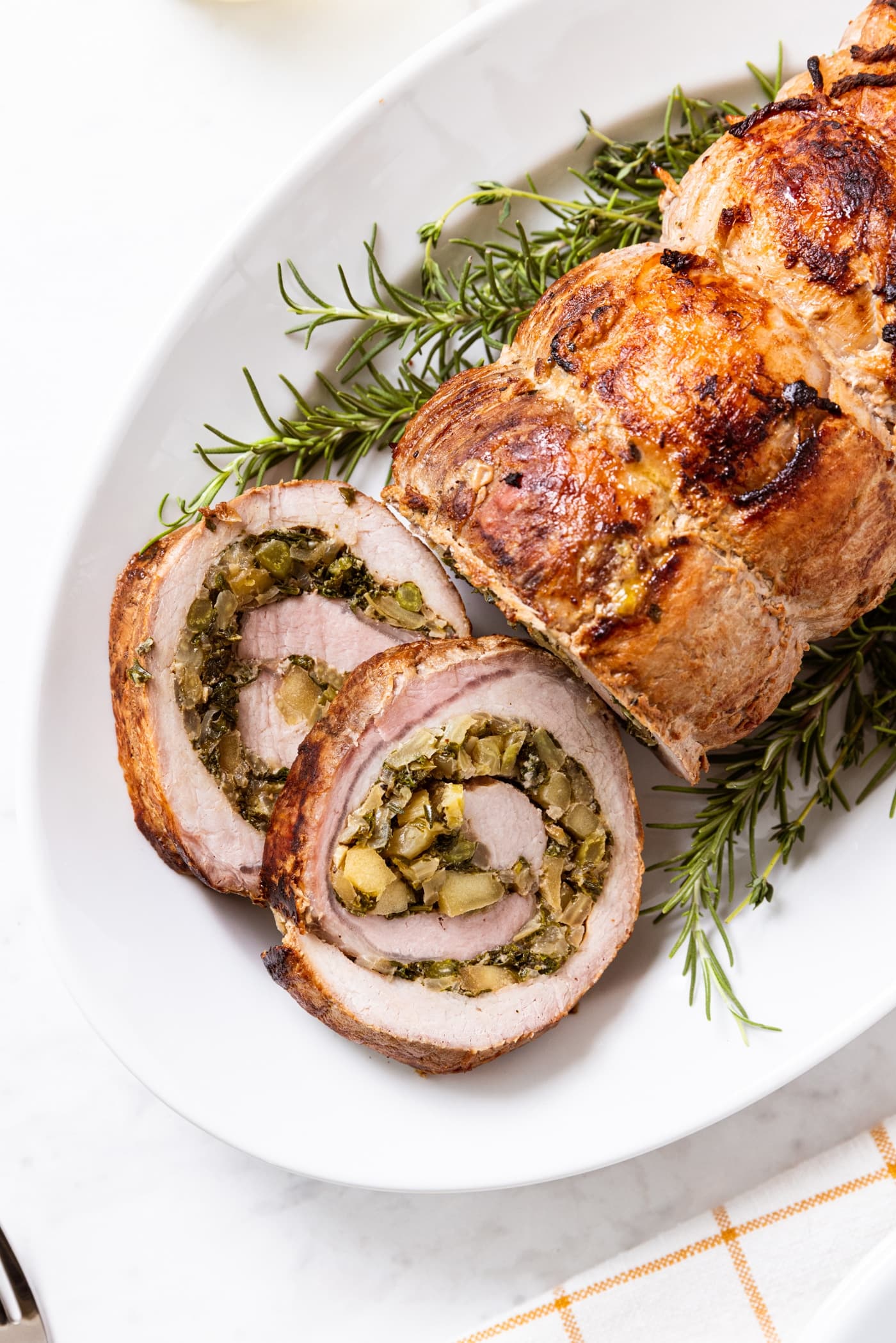 Kale, Fennel & Apple Pork Roulade - Wyse Guide Kale, Fennel & Apple Pork Roulade - Wyse Guide