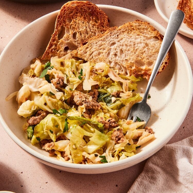 Skillet Cabbage and Sausage Recipe Wyse Guide