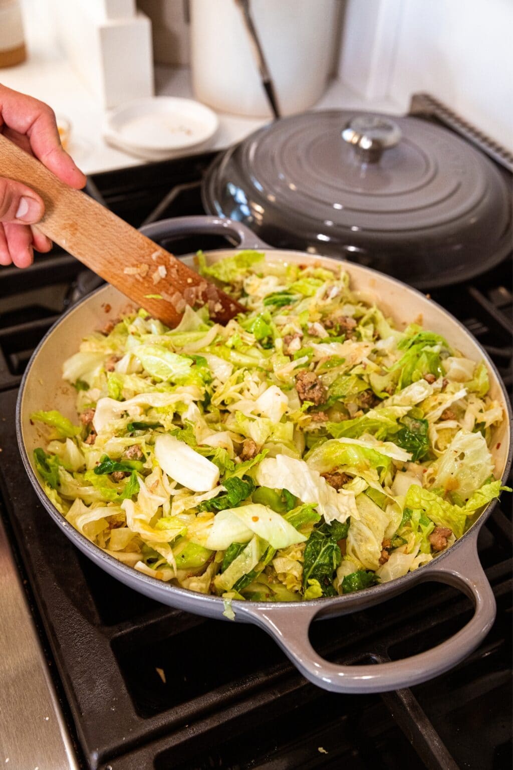 Skillet Cabbage and Sausage Recipe Wyse Guide