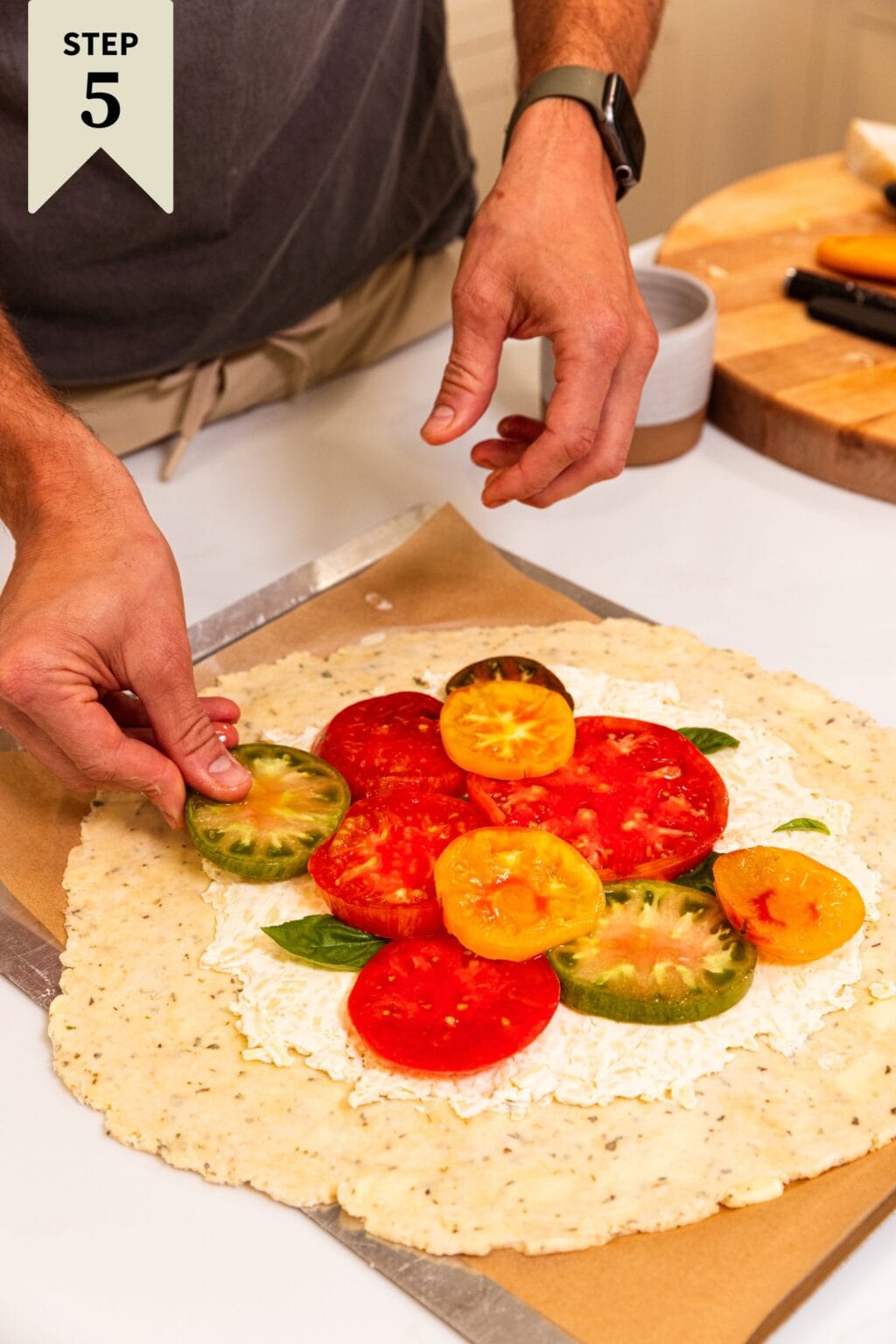 Fresh Tomato Galette Recipe - Wyse Guide