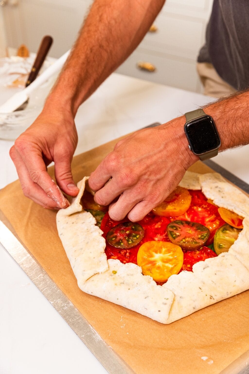 Fresh Tomato Galette Recipe - Wyse Guide