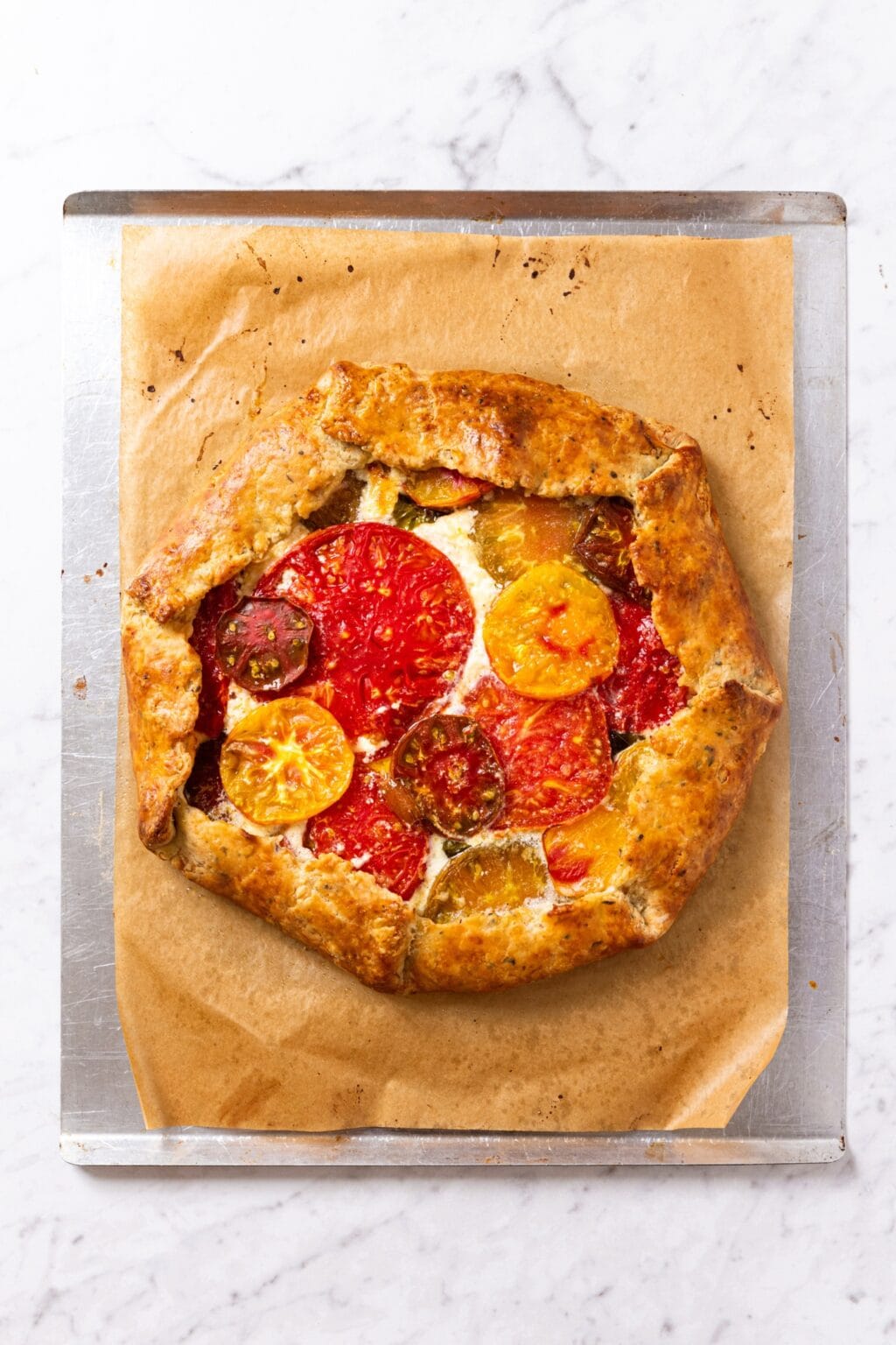 Fresh Tomato Galette Recipe - Wyse Guide