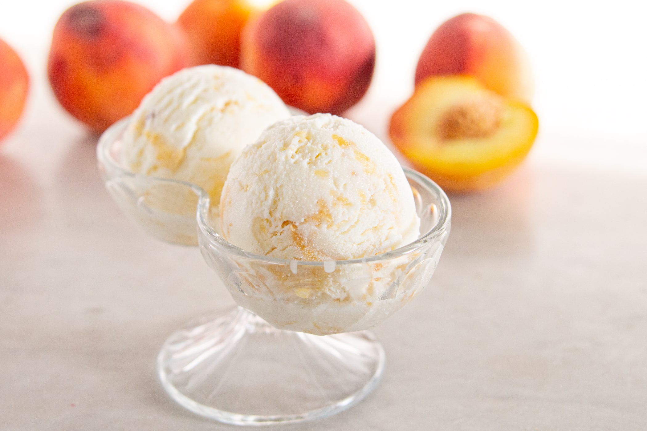 Ginger Peach Frozen Yogurt - Wyse Guide