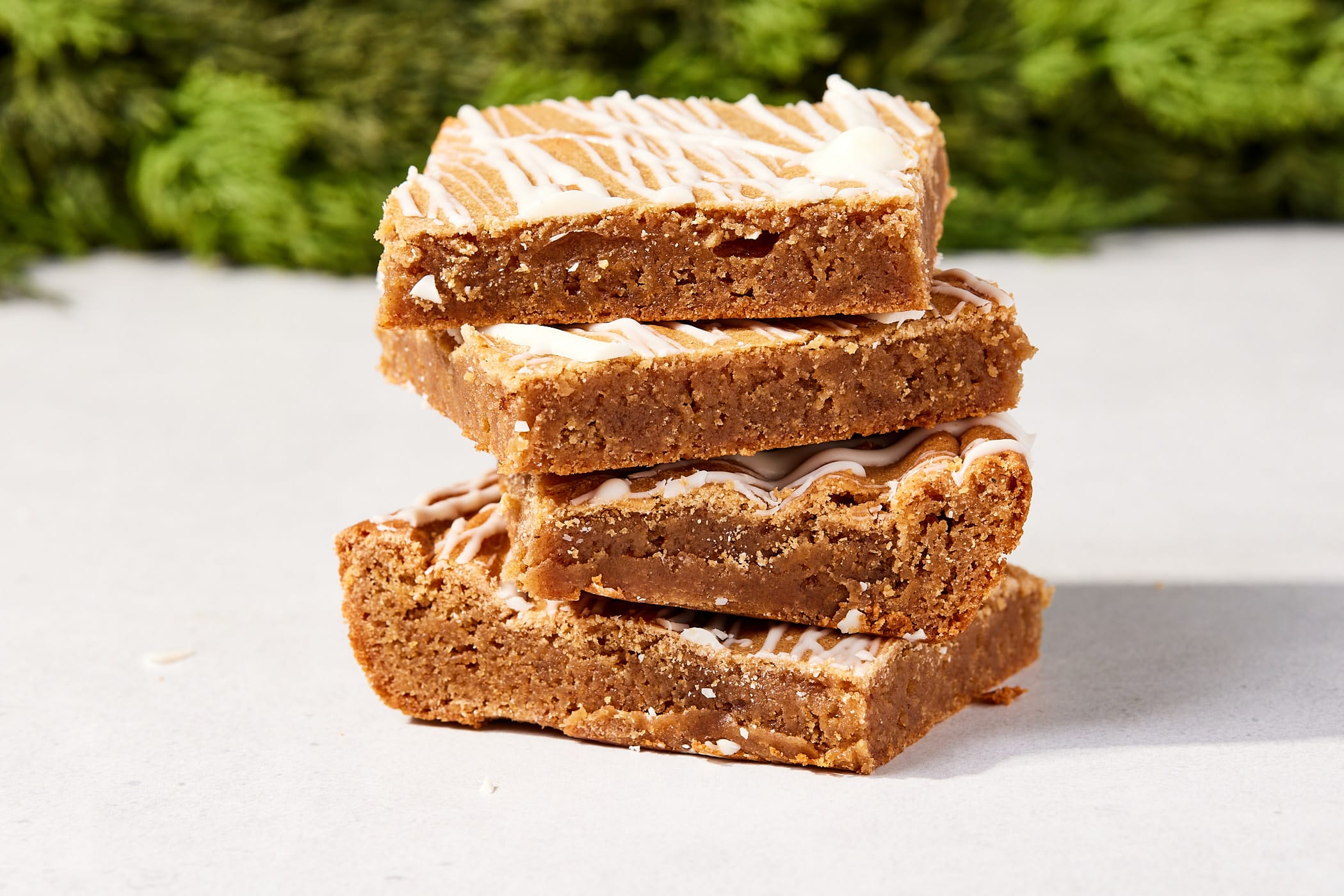 Gingerbread Blondies-image