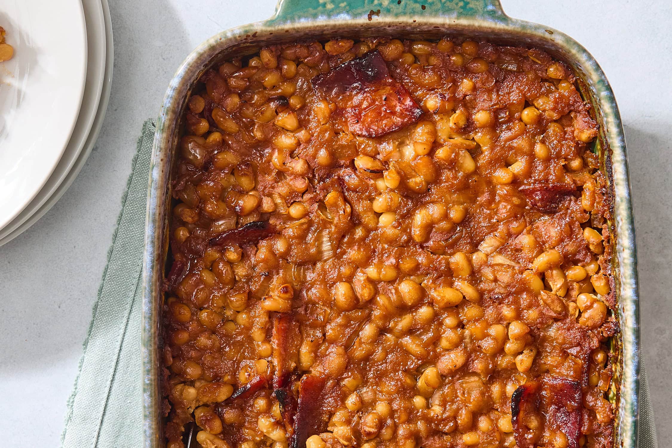 Grandma's Homemade Baked Beans-image