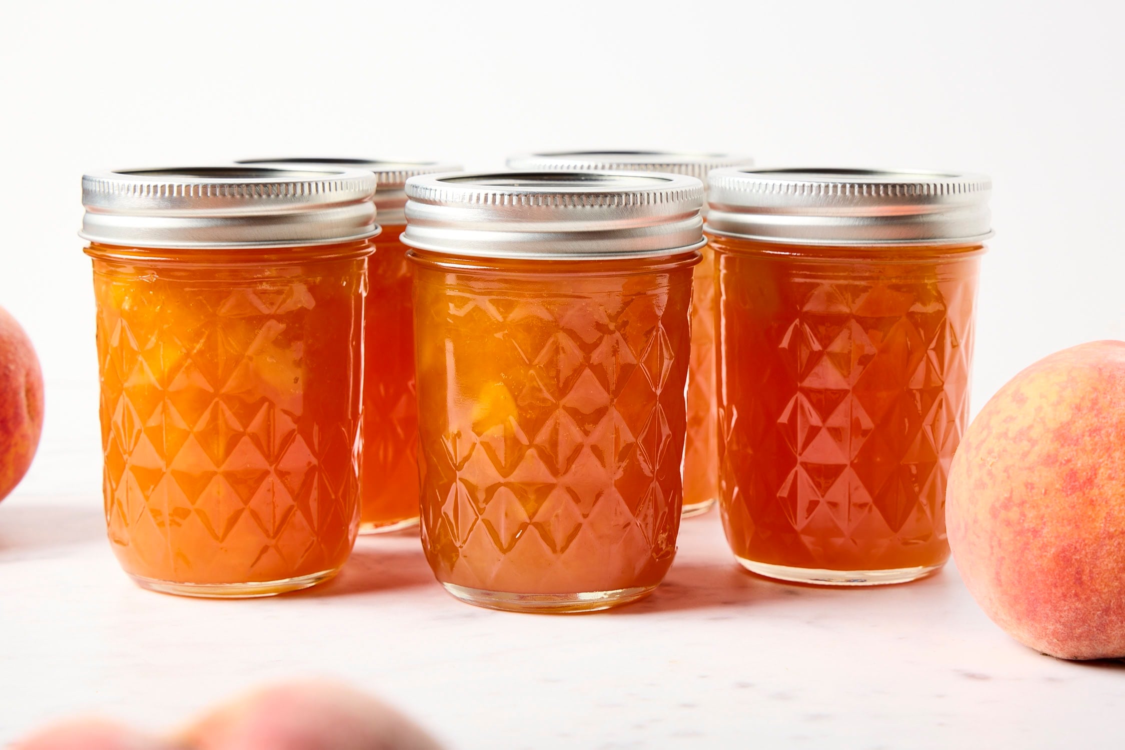 Peach Jam Recipe (Pectin Method) + Video - Wyse Guide