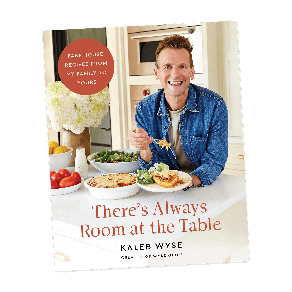 Cover of Kaleb Wyse's cookbook "There's Always Room at the Table".