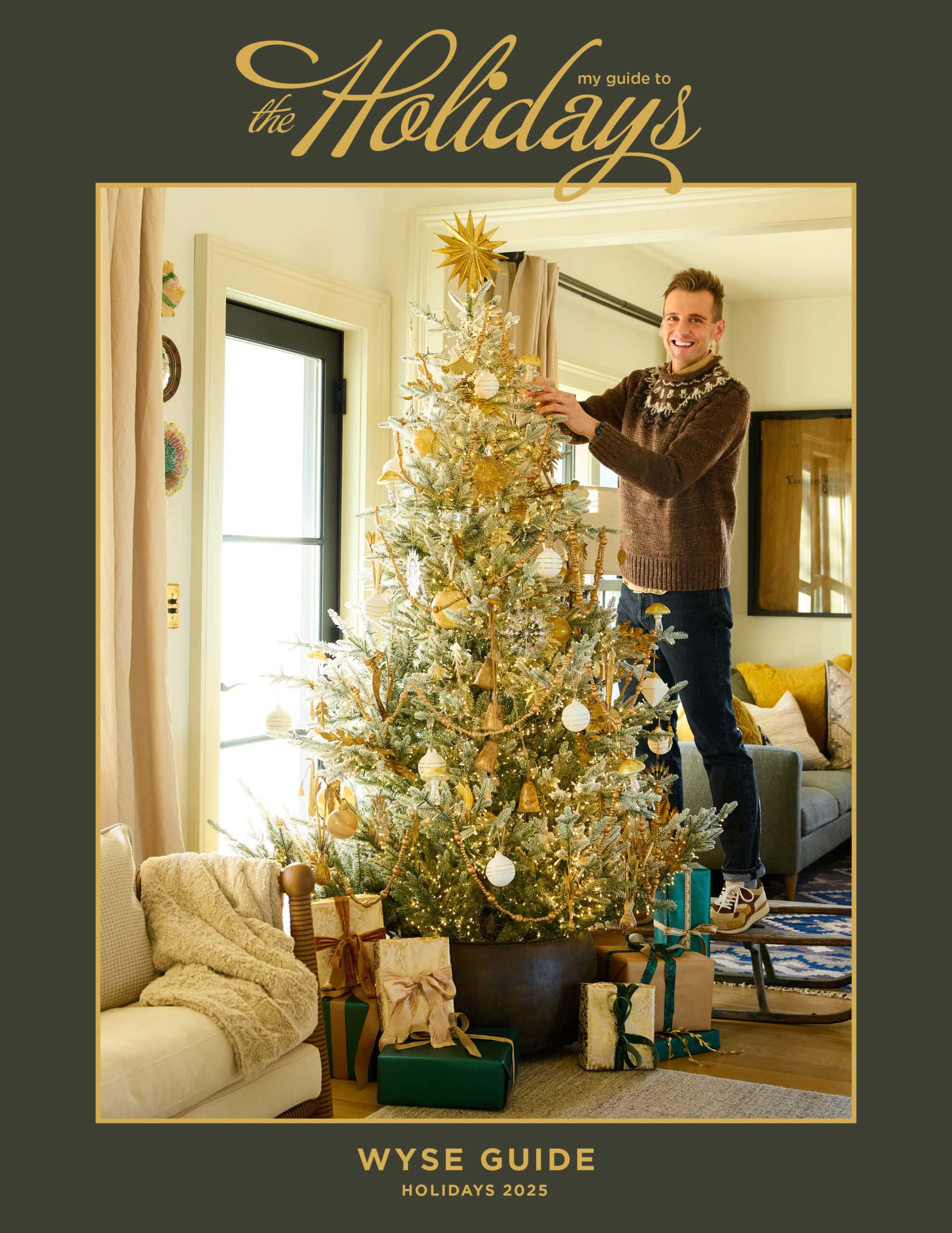 Cover of the 2025 Wyse Guide holiday guide.