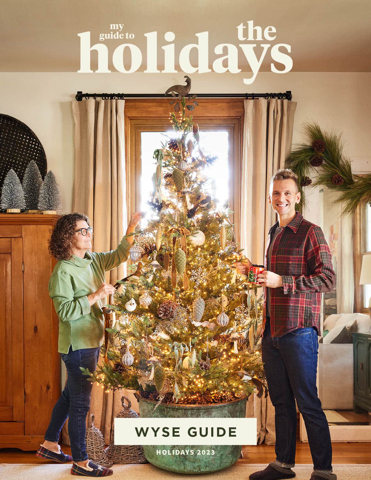 Cover of the 2023 Wyse Guide holiday magazine.