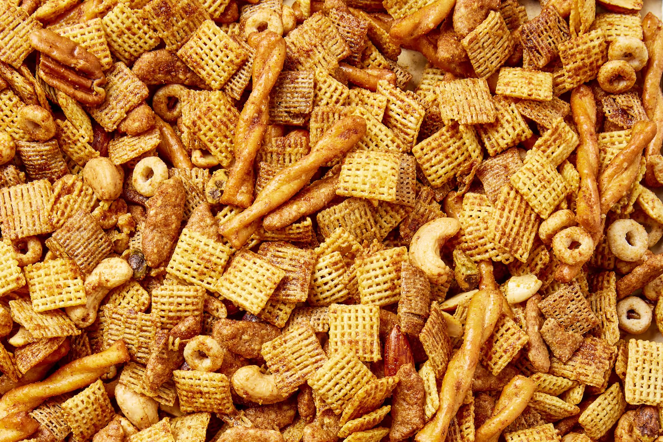 Sweet & Smoky Party Mix Recipe - Wyse Guide