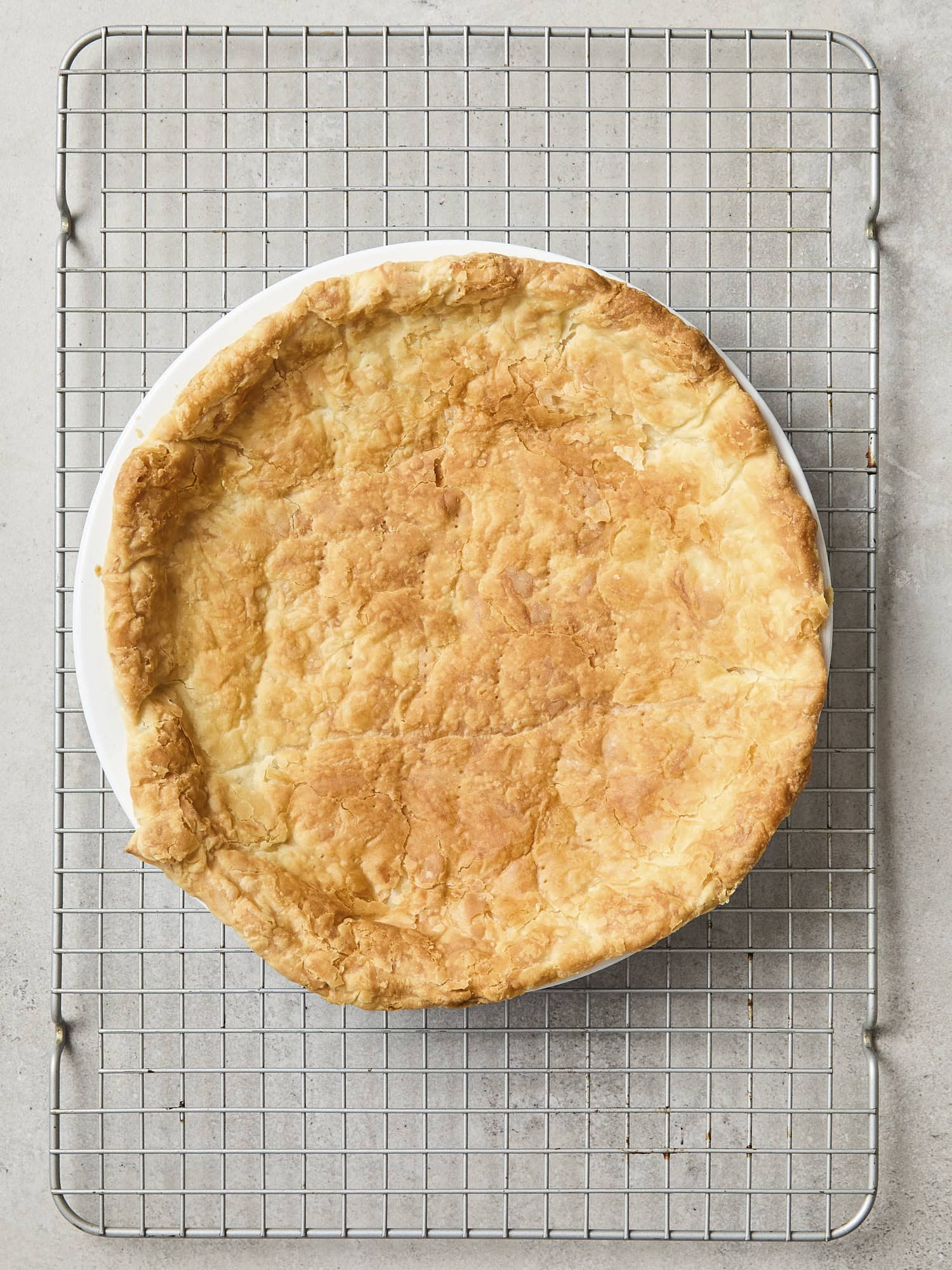 Blind baked crust for sausage asparagus quiche.