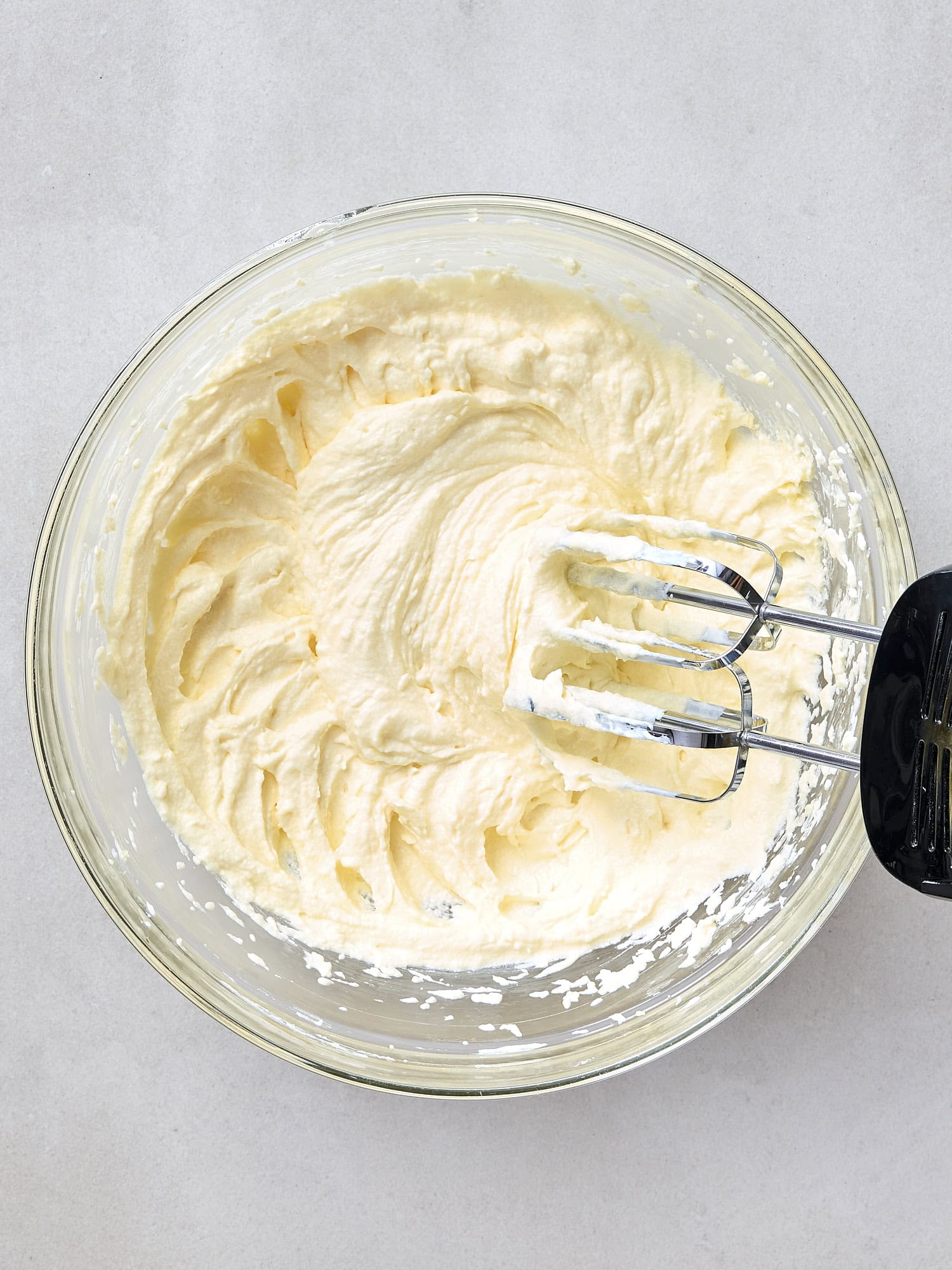 Batter for coffee cake recipe.