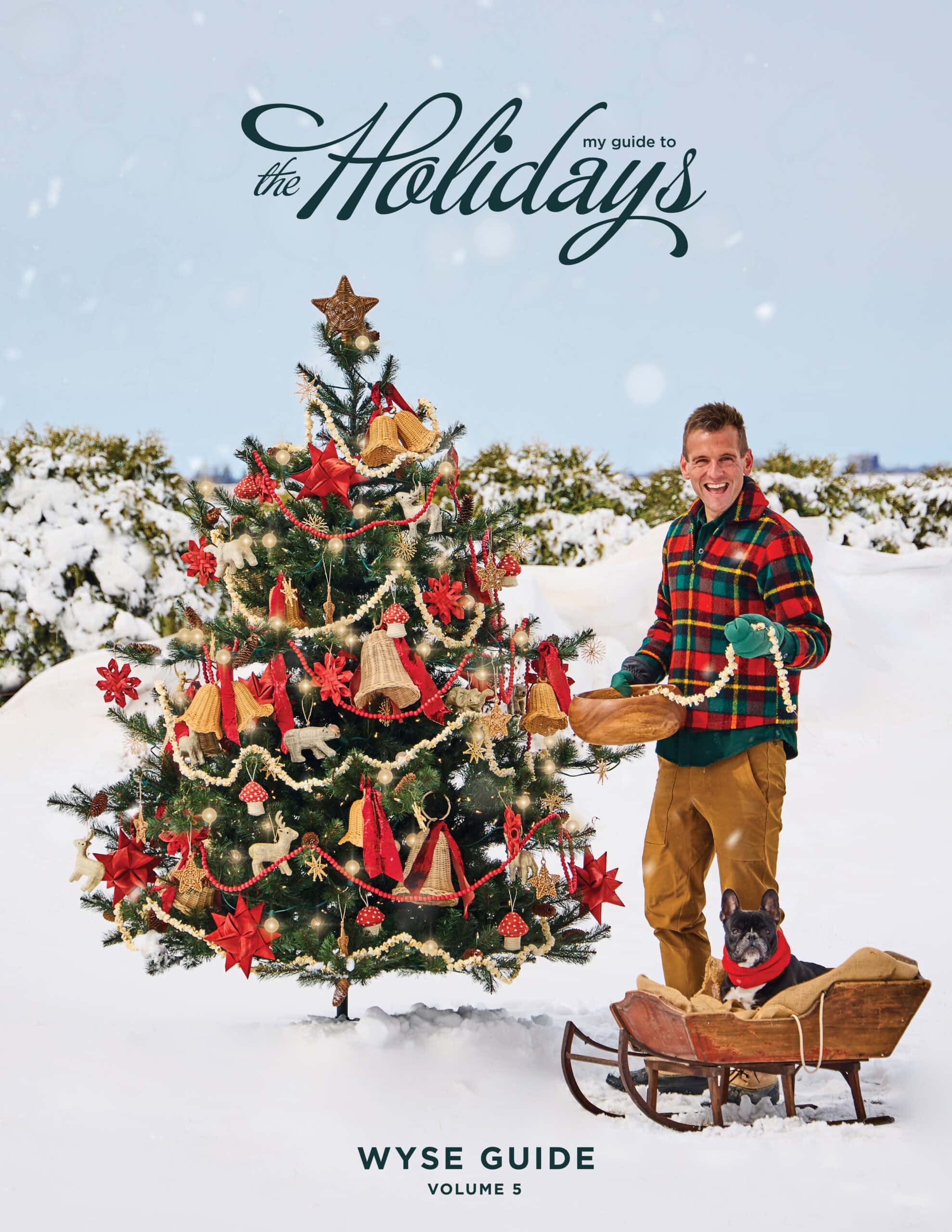 Cover of 2026 holiday magazine.